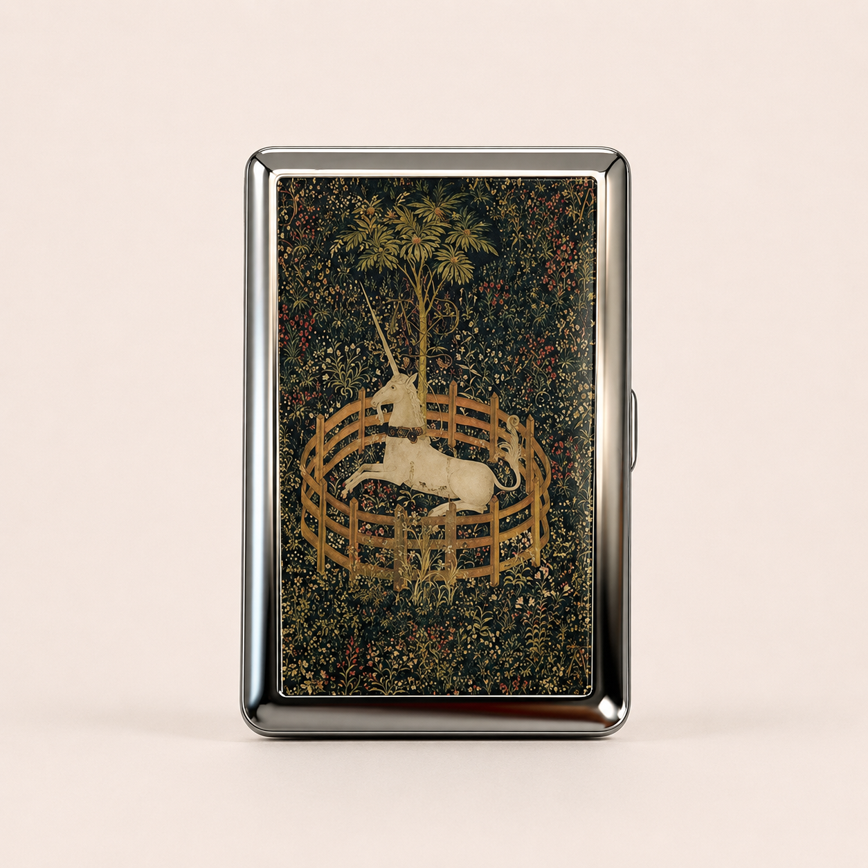 Veloria - Vintage - Metalen Pasjes & Geldhouder
